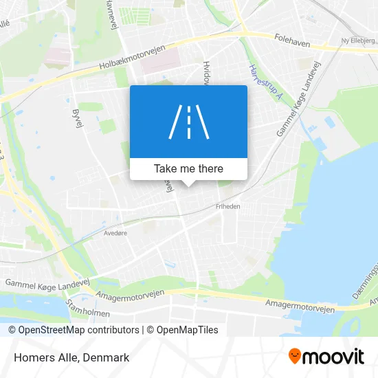 Homers Alle map