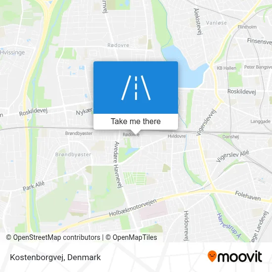 Kostenborgvej map