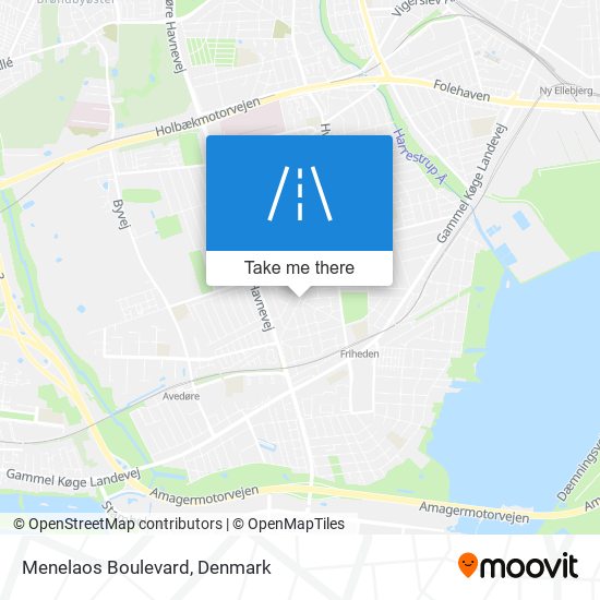Menelaos Boulevard map