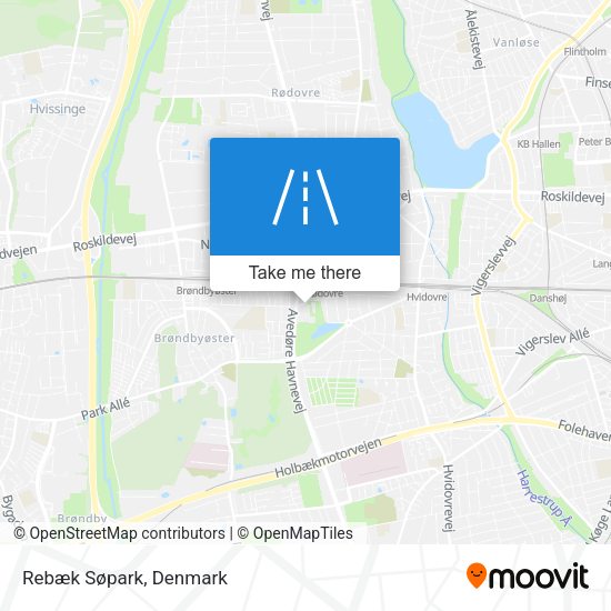 Rebæk Søpark map