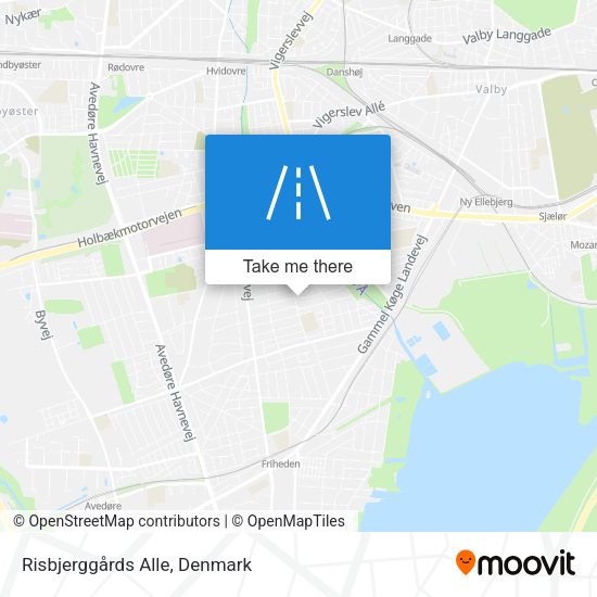 Risbjerggårds Alle map