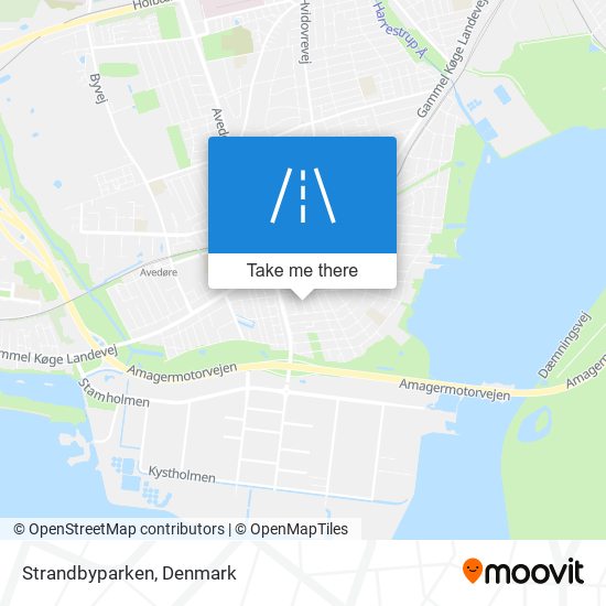Strandbyparken map