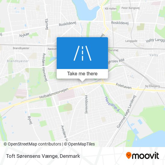 Toft Sørensens Vænge map