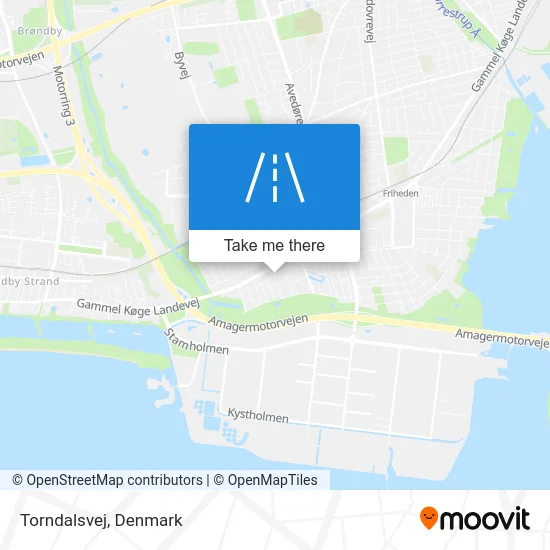Torndalsvej map