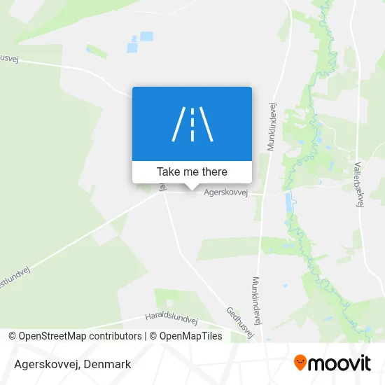 Agerskovvej map