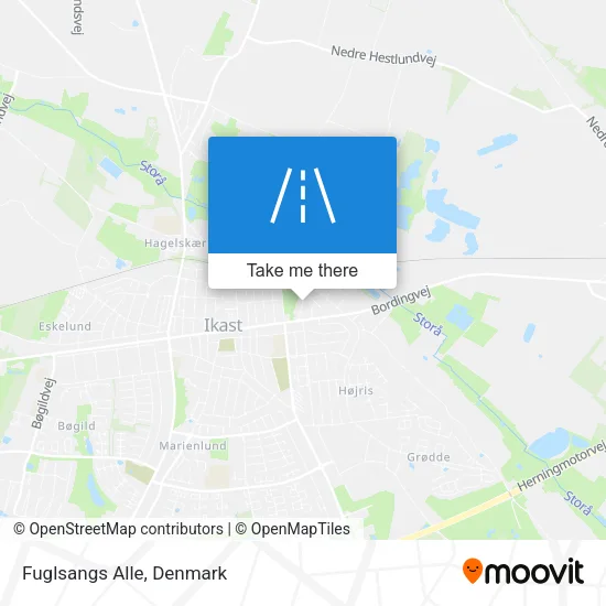 Fuglsangs Alle map