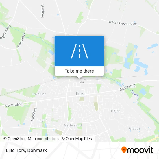 Lille Torv map