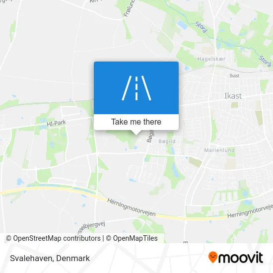 Svalehaven map