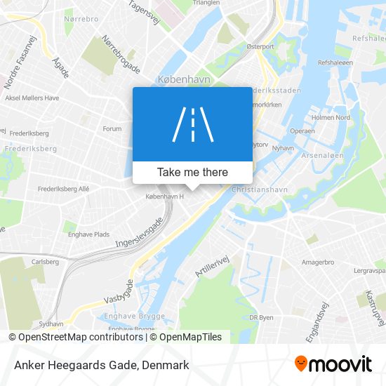 Anker Heegaards Gade map