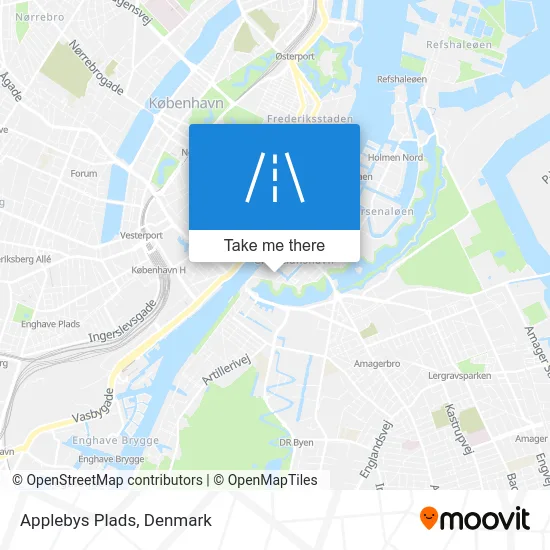 Applebys Plads map