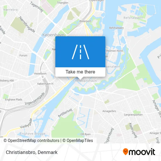 Christiansbro map
