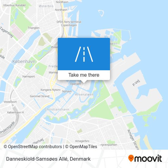 Danneskiold-Samsøes Allé map