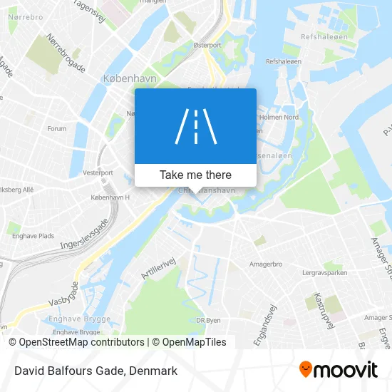 David Balfours Gade map