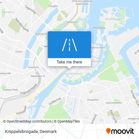 Knippelsbrogade map