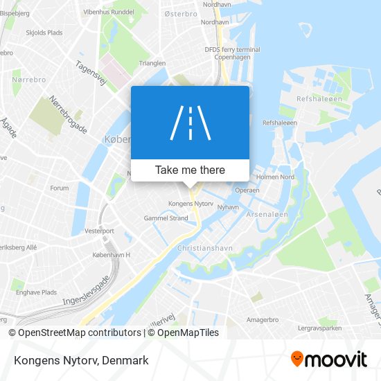 Kongens Nytorv map