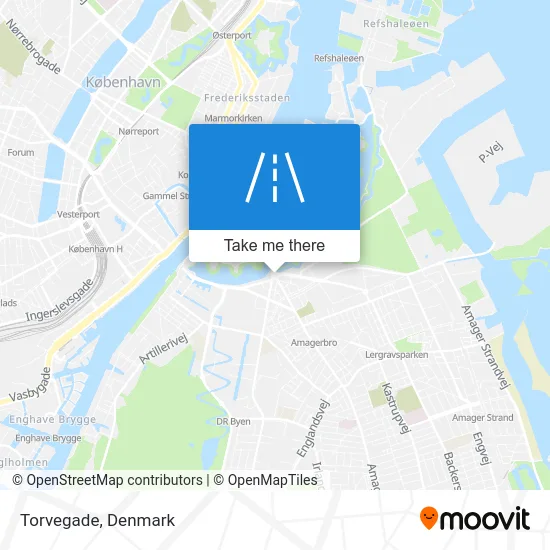 Torvegade map