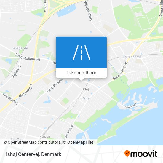 Ishøj Centervej map