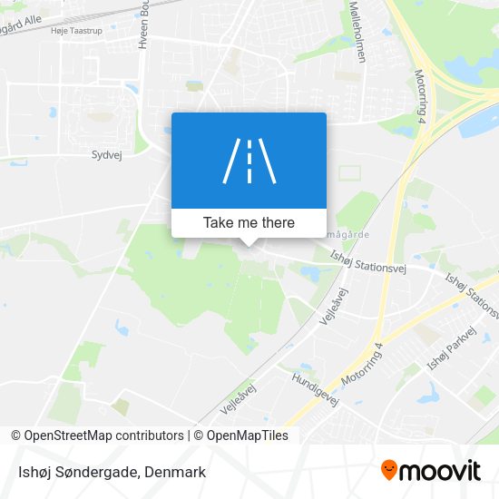 Ishøj Søndergade map