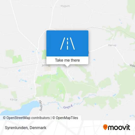 Syrenlunden map