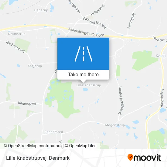 Lille Knabstrupvej map