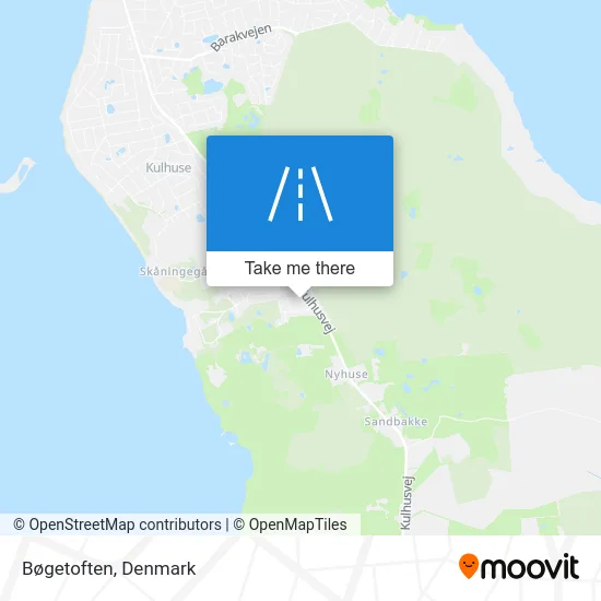 Bøgetoften map