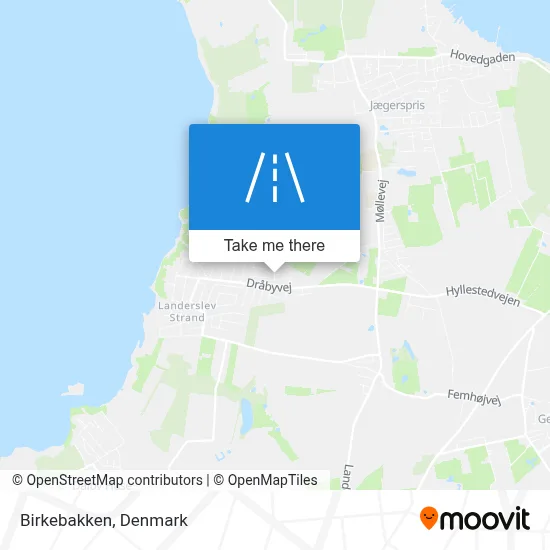 Birkebakken map