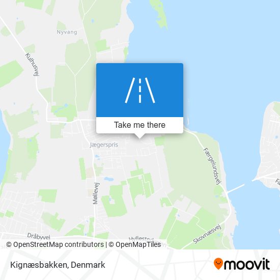 Kignæsbakken map