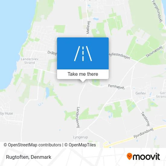 Rugtoften map
