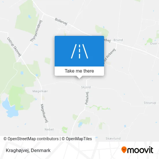 Kraghøjvej map