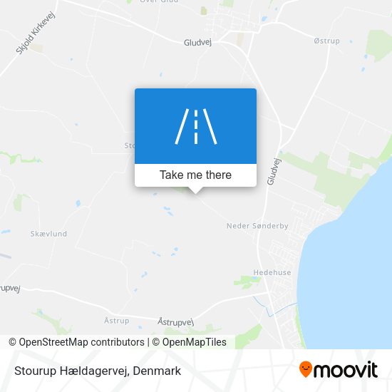 Stourup Hældagervej map