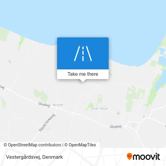 Vestergårdsvej map