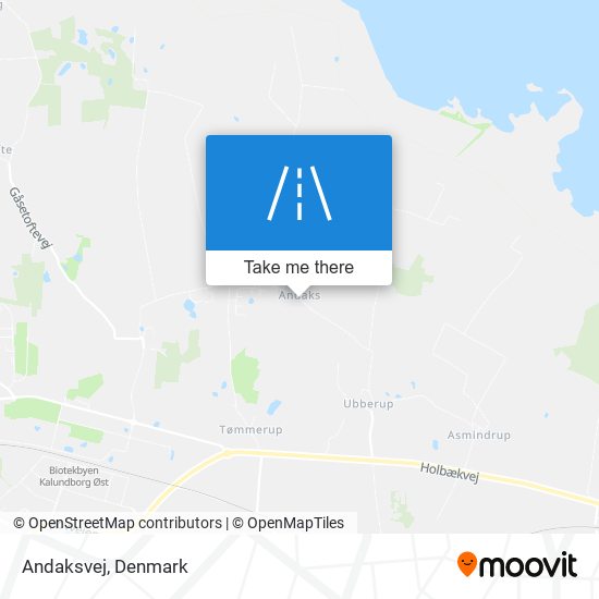 Andaksvej map