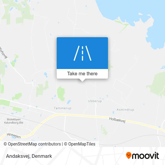 Andaksvej map