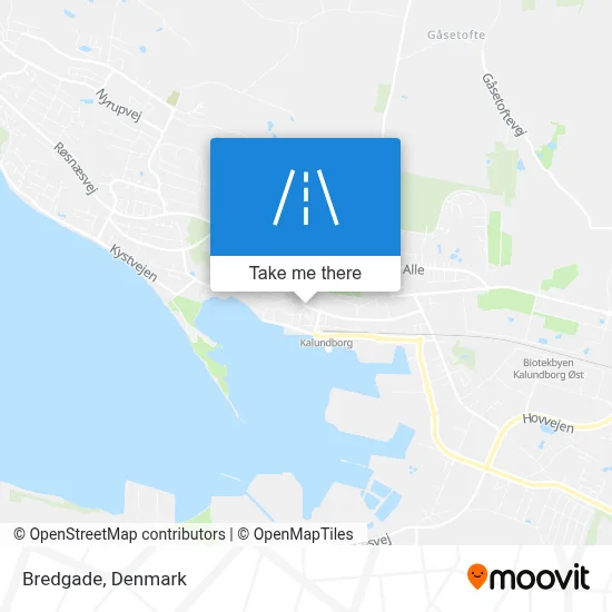 Bredgade map