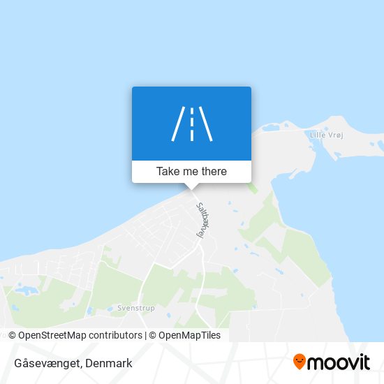 Gåsevænget map