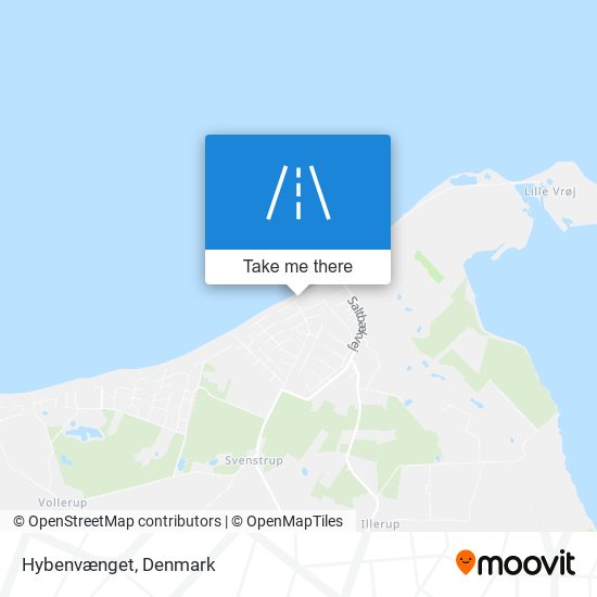 Hybenvænget map