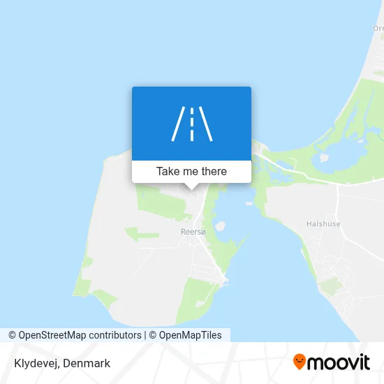 Klydevej map