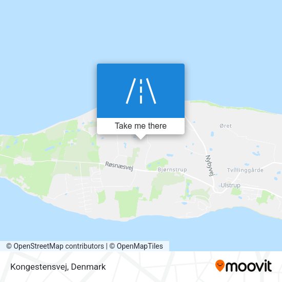 Kongestensvej map