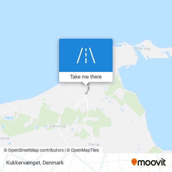 Kukkervænget map