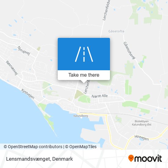 Lensmandsvænget map