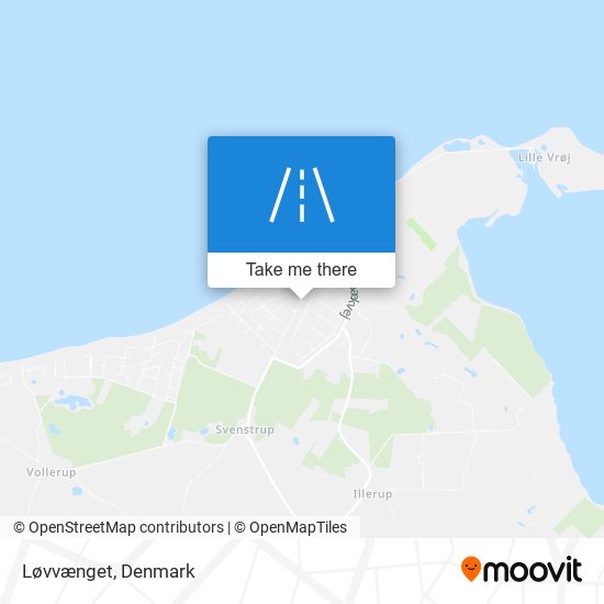 Løvvænget map