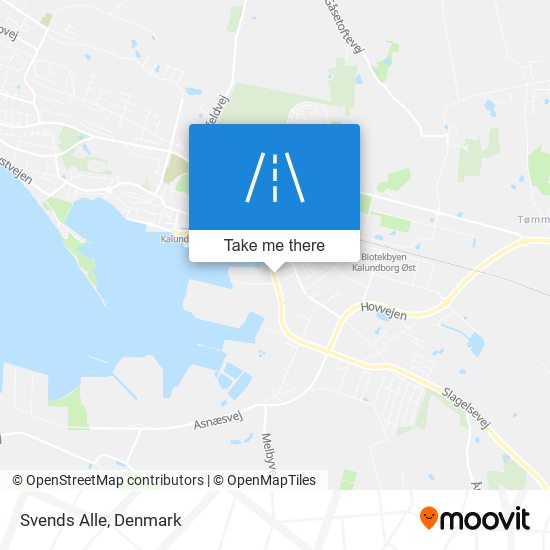 Svends Alle map