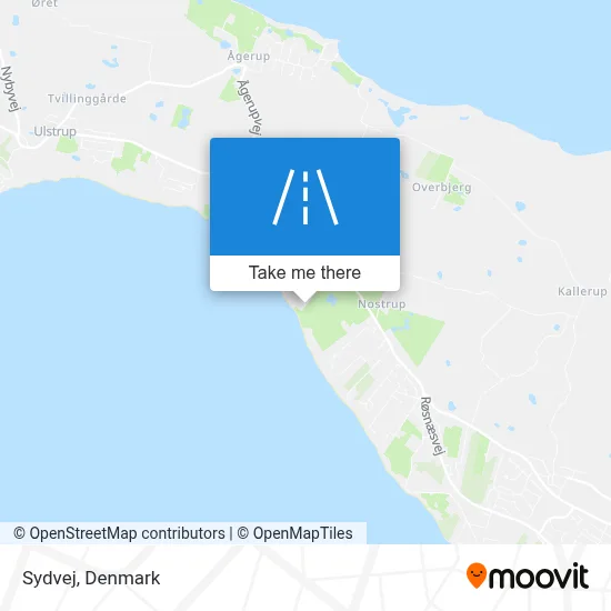 Sydvej map
