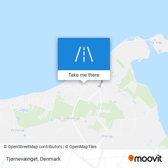 Tjørnevænget map