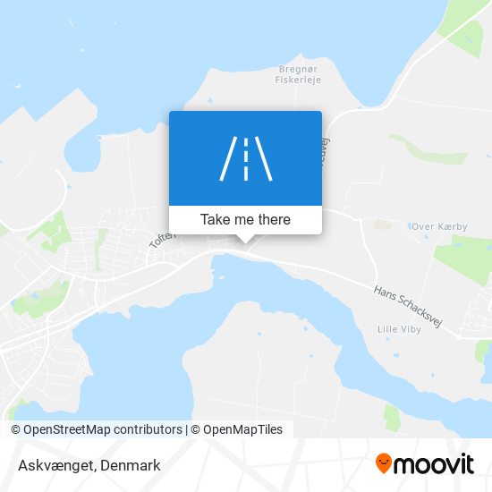 Askvænget map