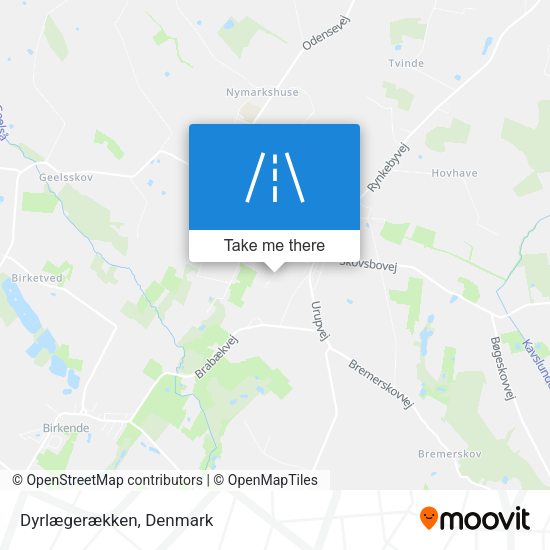 Dyrlægerækken map