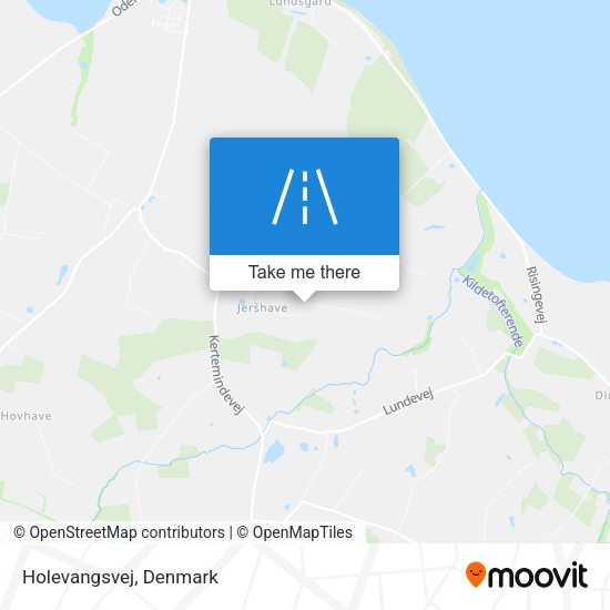 Holevangsvej map