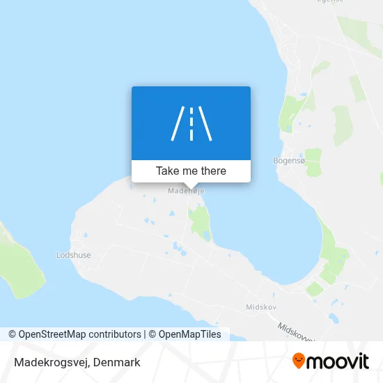 Madekrogsvej map