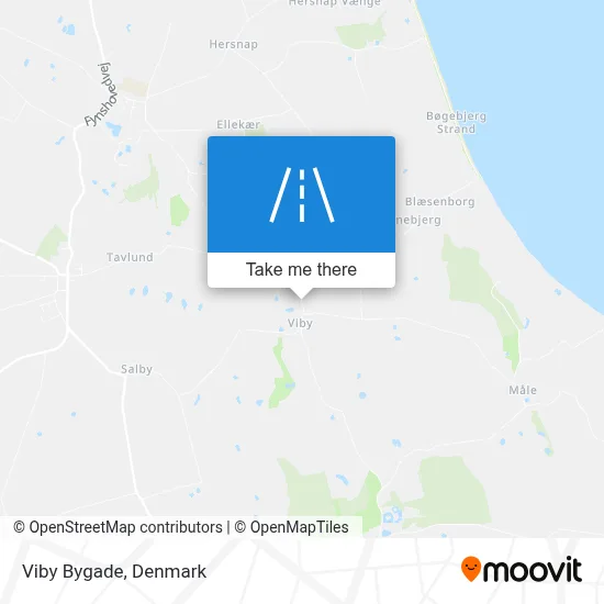 Viby Bygade map