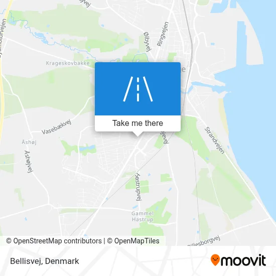 Bellisvej map
